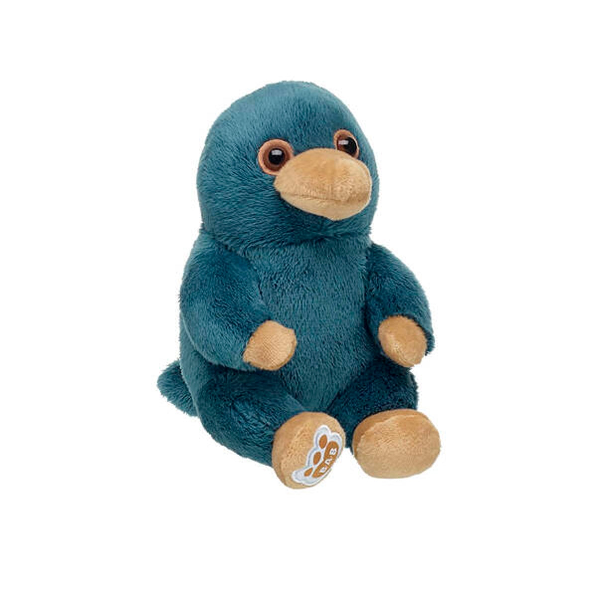 Mini Peluche Niffler Polera Azul Animales Fantasticos Build-A-Bear